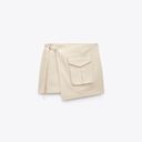 ZARA NEW‼️  RUSTIC CROSSOVER SKORT SIZE L Photo 7