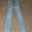 American Eagle Blue Skinny Jeans Photo 0