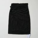 MM.LaFleur NWT  Soho Pencil in Black Ruched Stretch Jersey Pull-on Skirt S $140 Photo 5