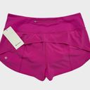 Lululemon Speed Up High-Rise Short 2.5” - Sonic Pink, Size 14 Photo 1