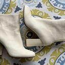 Joie White Leather Boots Photo 2