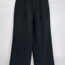 Everlane  The Way-High Drape Wide Leg Baggy Pant In Black Size 6 SHORT Photo 0