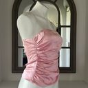 Cinq à Sept  Jaylin Ruched Stretch Silk Camisole, Pink Quartz Size S New w/Tag Photo 11