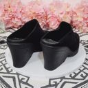 Nine West Lovely Vintage Black Suede  Slip-On Clogs/Mule Shoes - Size: 9.5M Photo 4