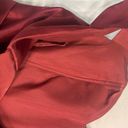 Amazon Burgundy Satin Homecoming Dress Photo 5