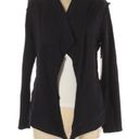 Danskin Yoga Bliss Wrap Open Front Thumb Holes Performance Athletic Cardigan Black S Photo 6