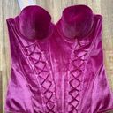 NWT Women’s Savange x Fenty Velvet Vixen Corset size L in Purple Heat Size L Photo 0