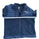 NFL Team Apparel  women’s Patriots zip up fleece jacket sz L Photo 6