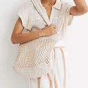 Madewell  The Beaded Crochet Tote Bag Photo 0