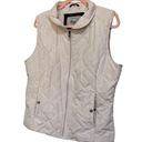 Krass&co GH Bass &  Women’s Quilted Vest XL Light Powder Pink Full Zip Pockets Photo 1