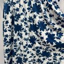 Acting Pro NEW  Navy and White Floral Knit V Neck Short Sleeve Dress Size 1X Photo 5