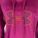 Under Armour  U Storm Purple Semi Fitted Coldgear Hoodie Size Large Photo 3