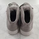 MIA Tillie grey faux fur platform sneakers Photo 5