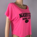 Nashville Music City Pink Tourist Shirt Size L Photo 2