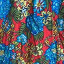 Red Camel  mini dress - Medium - adjustable spaghetti strap- colorful floral Photo 6