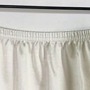 Vassarette Vintage  White Half Slip, Lace Trim Sized as Vtg L 19" Length 90s Photo 6