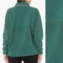 Carhartt  Relaxed Fit Fleece Pullover Jacket Warmer Rating Slate Forest Green Photo 2