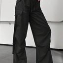 SheIn Black parachute pants Photo 0