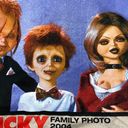 Seed of Chucky Family Photo Horror T-Shirt Size Medium Photo 1