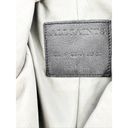 ALLSAINTS  Balfern Leather Biker Jacket in Gray Size 0 FLAWED Photo 4