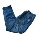 CAbi  #5165 Mojave Distressed Slim Boyfriend Denim Jeans Size 6 Medium Wash‎ Photo 1