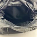 Max Studio  black leather shoulder bag Photo 9