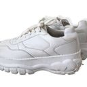 ASOS  DESIGN SZ 8 Women’s Denmark chunky platform sneakers in white Photo 6