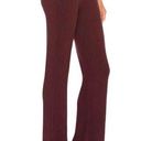 n:philanthropy NEW Revolve n: Philanthropy Womens M Reign Flare Leg Pull On Knit Pant Burgundy Photo 0