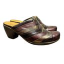 Naot Beyond Slip On Mules Womens Heeled Clogs Sicily Bronze Espresso EU 40 9 Photo 2