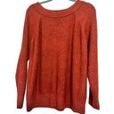 VERO MODA  Leroya Crew Neck Pullover Sweater BURNT ORANGE XL Photo 0