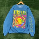 Urban Outfitters Nirvana Nevermind Oversized Grunge Band Crewneck Sweater L/XL Photo 0