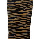 GRLFRND  x Revolve Toni Midi Bodycon Skirt in Zebra Black and Gold Size Small S Photo 0