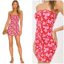 frankie's bikinis Frankie’s Bikinis Palmer Floral Strapless Tube Dress Photo 1