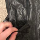 Nine West black leather jacket Photo 1