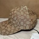 Coach  Signature Jacquard Baseball Hat Photo 2