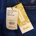 Suzanne Betro  Butler Rip & Reparis Dark Wash Boyfriend Jeans Women Size 10 Photo 3