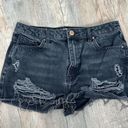 Forever 21 dark wash jean Shorts size 28 Photo 0