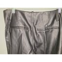 BLANK NYC  Women's Size 31 Wide Leg Vegan Biker Leather Crop Pants Black NWT Photo 6