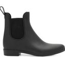 Sam Edelman Tinsley Rubber Chelsea Boots in Black Matte Size 6 Photo 0