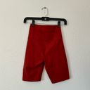 Girlfriend Collective  high rise biker shorts sz small Photo 6