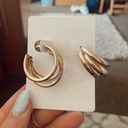 Gold Hoop Earrings Photo 0