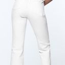 ZARA   TRF White Mid Rise Cropped Flare Denim Jeans Size 0 Photo 4