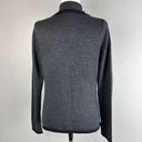 August Silk  Womens Sweater Blazer Cardigan Size M Gray Wool Blend Pockets Photo 5