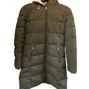 Ralph Lauren  coat black label Women's Green Down Puffer Faux-Fur Hood Size M Photo 0