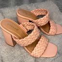 Bamboo Pink Block Heels Photo 0