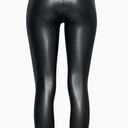 Wilfred Aritzia  Free Faux Leather Daria Leggings in Black Photo 6