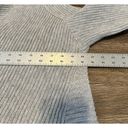 Umgee  Gray ‘All Laced Up’ Oversized Ribbed Sweater Tie Sides Vneck Size Large Q Photo 4