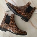 Leopard Print Rain Boots 🐆 Size 7 Photo 0