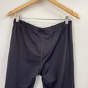 Athleta  Yoga Pants Wide Leg High Rise Stretchy Knit Dark Gray Womens MP Photo 5