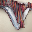 Urban Outfitters UO Out From Under Scalloped Striped Bikini Bottoms Photo 1